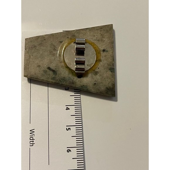 emerald matrix bolo cabochon    RP28 - Picture 3 of 4